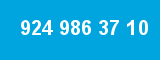 924 986 37 10